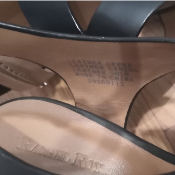 Rachel Roy fully leather strappy heels - Picture 4 of 6